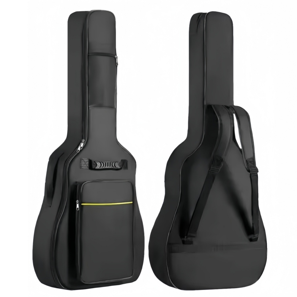Musical Instrument Band - กระเป๋าใส่กีตาร์โปร่ง, 41นิ้ว0.25นิ้วฟองน้ำรองกันน้ำเคสสายคล้องไหล่ปรับได้