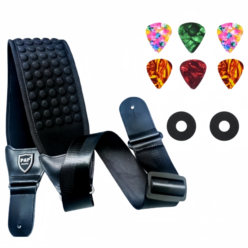 Musical Instrument Band - ชุดสายสะพายกีตาร์แบบ 3 มิติ P&P Comfortable 9