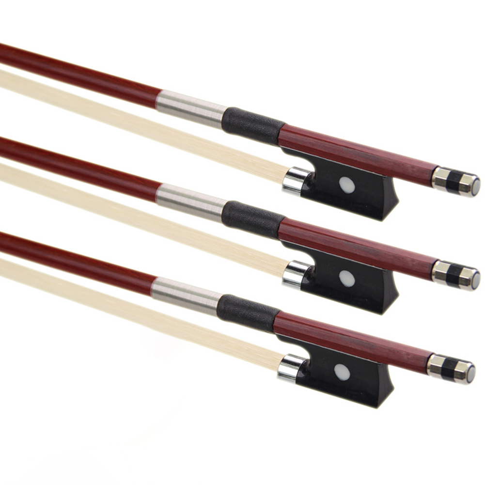 Musical Instrument Cello - โบว์ไวโอลิน1/10 1/8 1/4สำหรับผู้เริ่มต้นฝึกม้าผมคาร์บอนไฟเบอร์โบว์อุปกรณ์เสริมไวโอลินเครื่องสายเล่นที่ราบรื่น