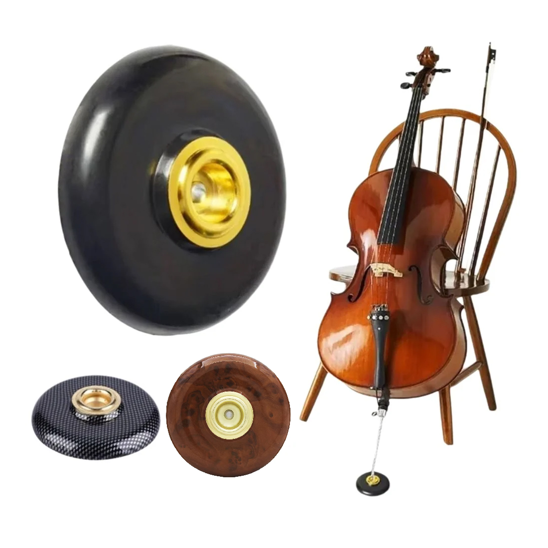 Musical Instrument Ending In A - CELLO SLIP MAT Protector อุปกรณ์เสริมเครื่องสายติดตั้ง Viola