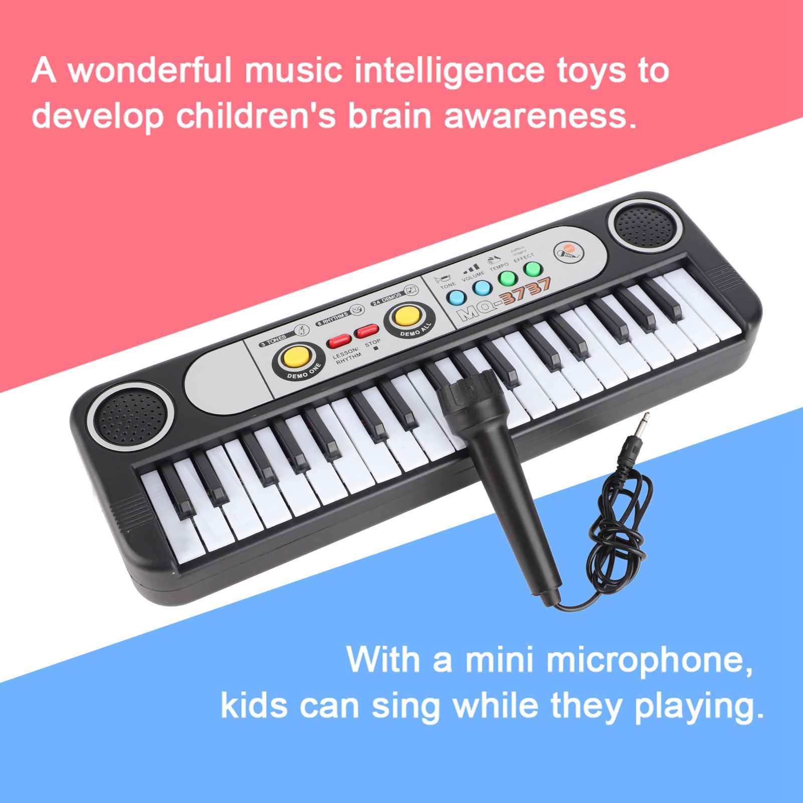 Musical Instrument Names - 37 คีย์ คีย์บอร์ดไฟฟ้า ดิจิตอล เปียโน เครื่องดนตรี