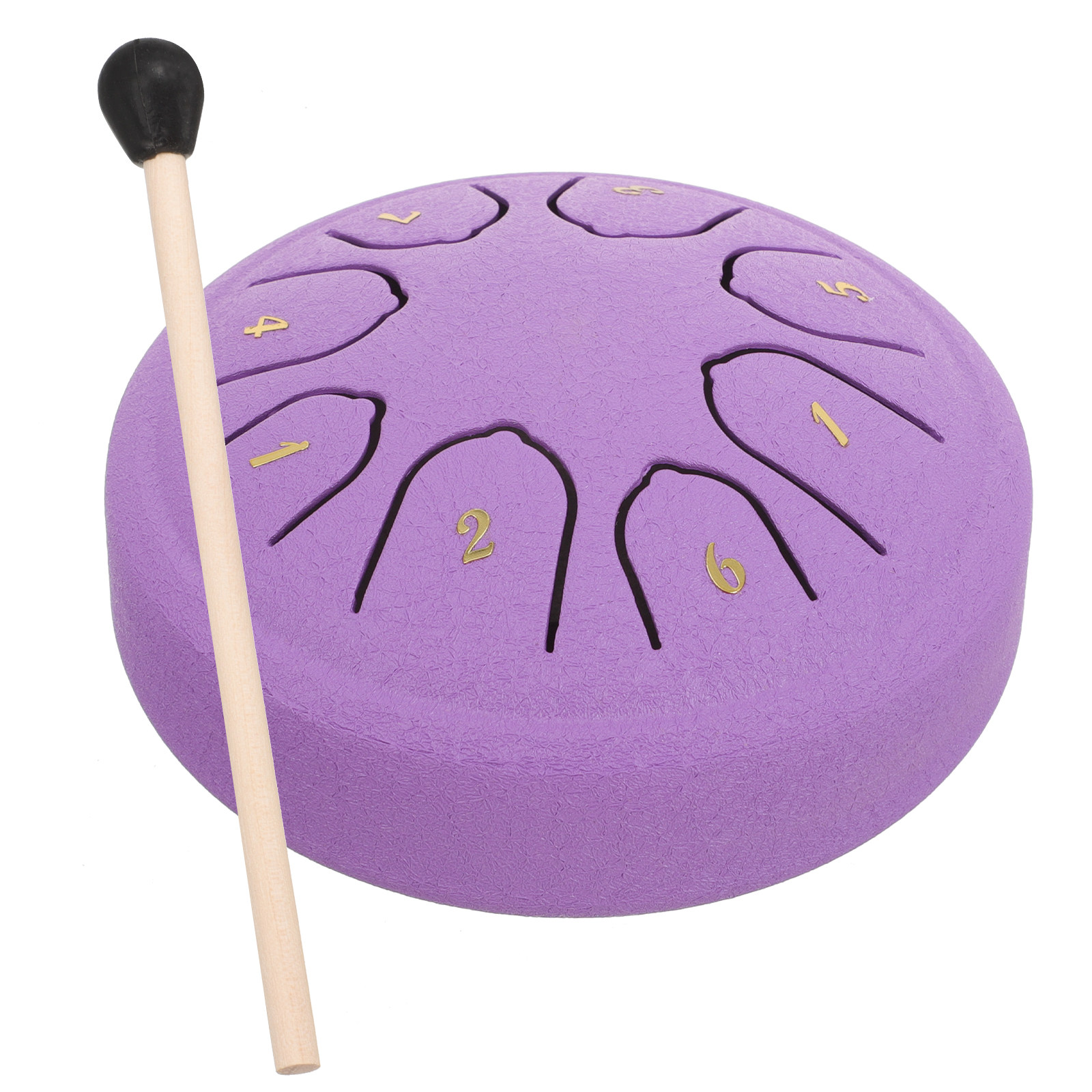 Musical Instrument Percussion - ชุดกลองลิ้นเหล็กแบบพกพาขนาดกะทัดรัดสำหรับผู้เริ่มต้น ใช้สำหรับการบำบัดด้วยเสียงเพลง บรรเทาความเครียด ของขวัญเครื่องดนตรีเพอร์คัชชันแบบมือถือ