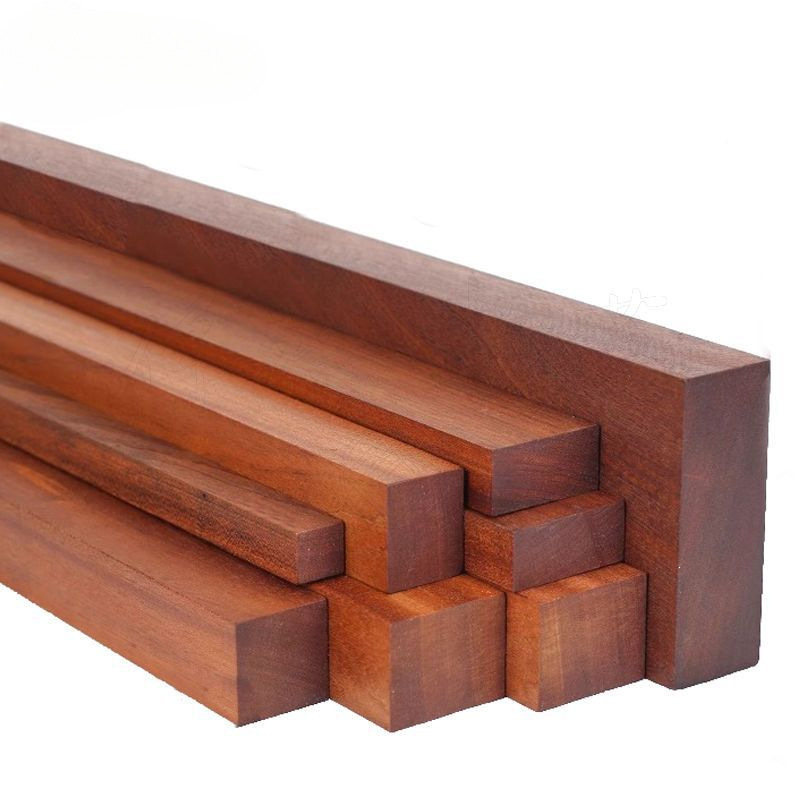 Musical Instrument Africa - Custom Africa Bubinga สแควร์แถบไม้แผ่น,3 มม.ถึง 40