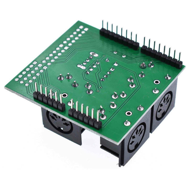 Musical Instrument Digital Interface (Midi) - บอร์ดอะแดปเตอร์ดนตรี MIDI Shield, บอร์ดอะแดปเตอร์อินเทอร์เฟซดิจิทัลสำหรับเครื่องดนตรี, โมดูลบอร์ดอะแดปเตอร์ Arduino