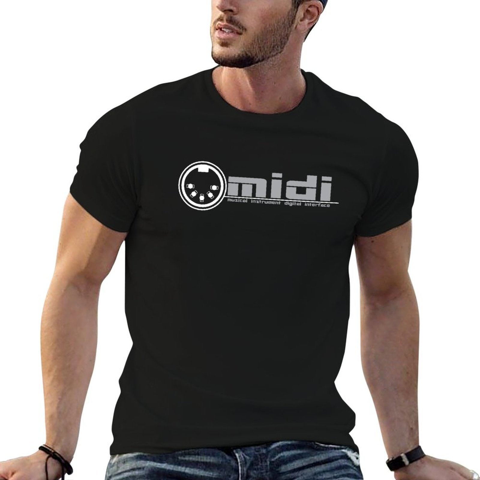 Musical Instrument Digital Interface (Midi) - MIDI - เสื้อยืดลาย Musical Instrument Digital