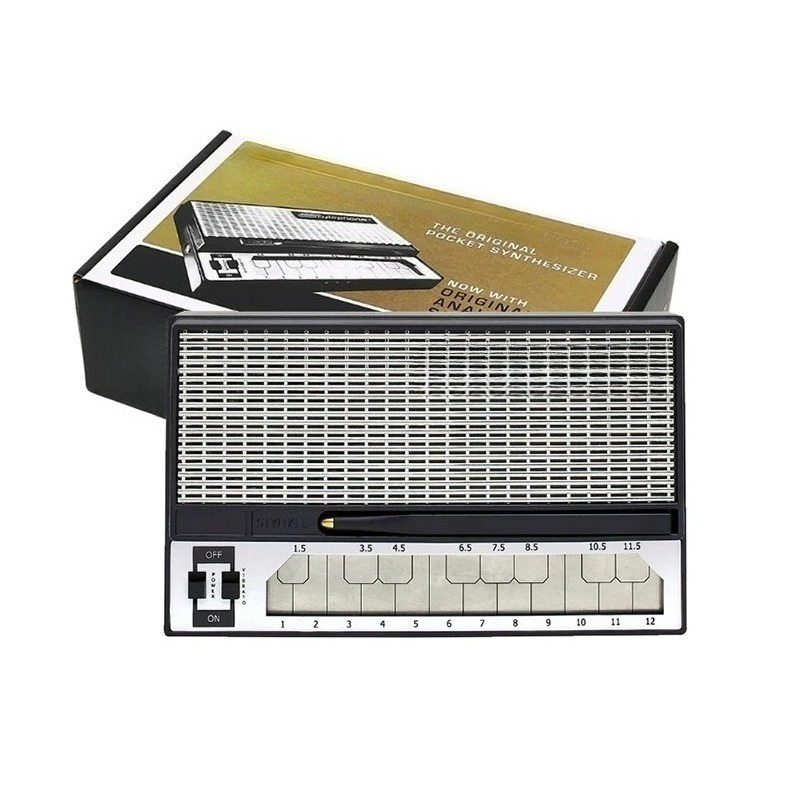 Musical Instrument Synthesizer - มินิซินธิไซเซอร์แบบพกพา แนววินเทจ เครื่องดนตรีอิเล็กทรอนิกส์ เสียงโลฟี่ ของเล่นดนตรีสร้างสรรค์ สำหรับผู้เริ่มต้นและการเดินทาง