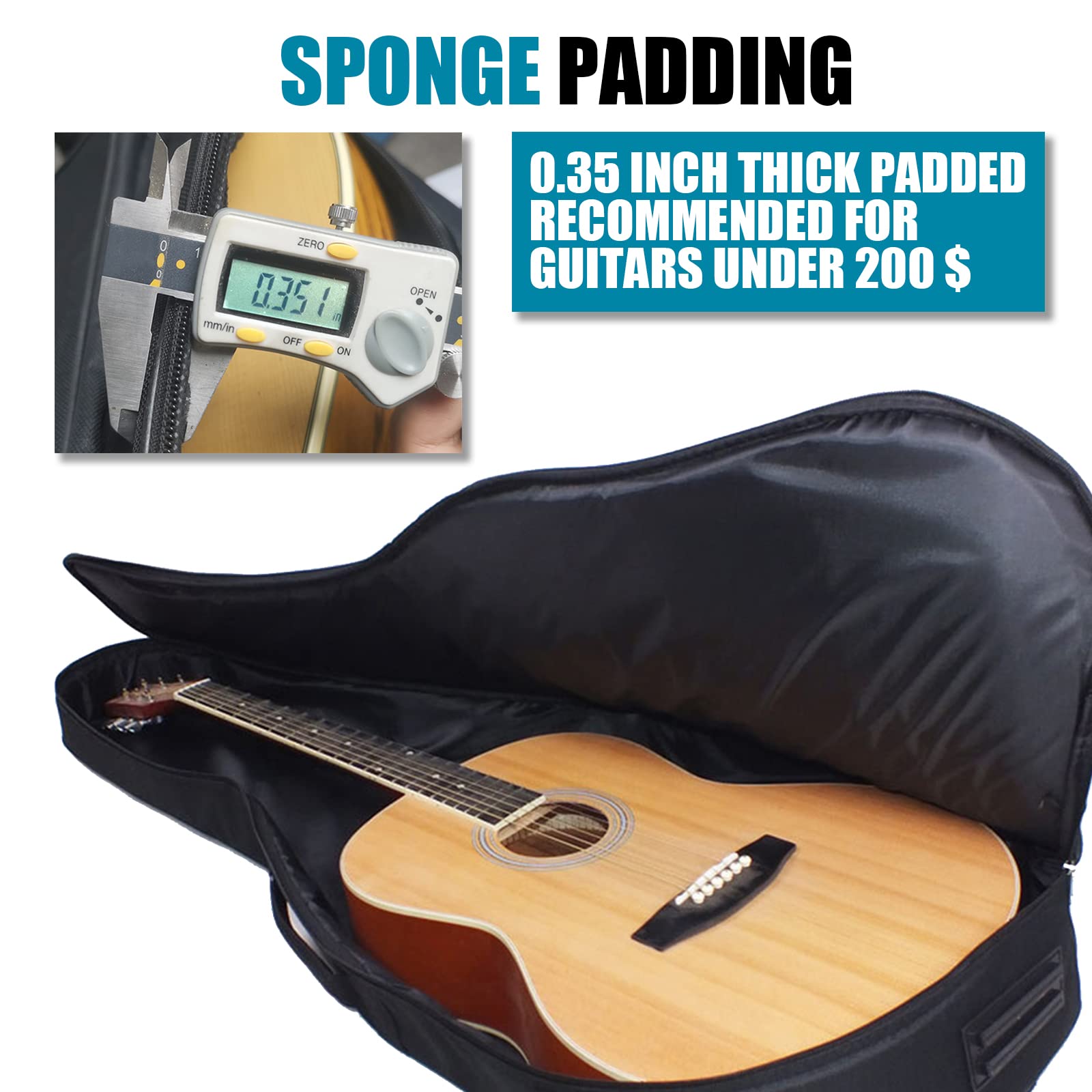 กระเป๋าใส่กีตาร์โปร่ง, 41นิ้ว0 - Musical Instrument Band บทวิจารณ์และราคา