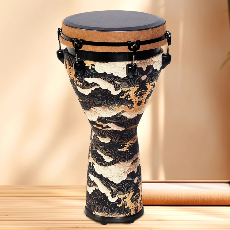 กลองเจมเบ้ระดับมืออาชีพ 12 นิ้ - Musical Instrument Percussion บทวิจารณ์และราคา