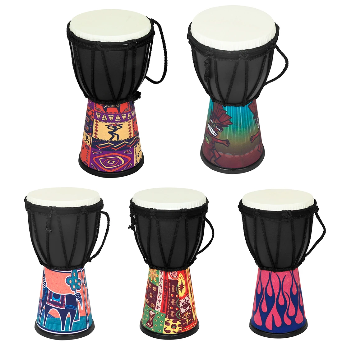 กลองแอฟริกัน กลองมือถือสำหรับเ - Musical Instrument Percussion บทวิจารณ์และราคา