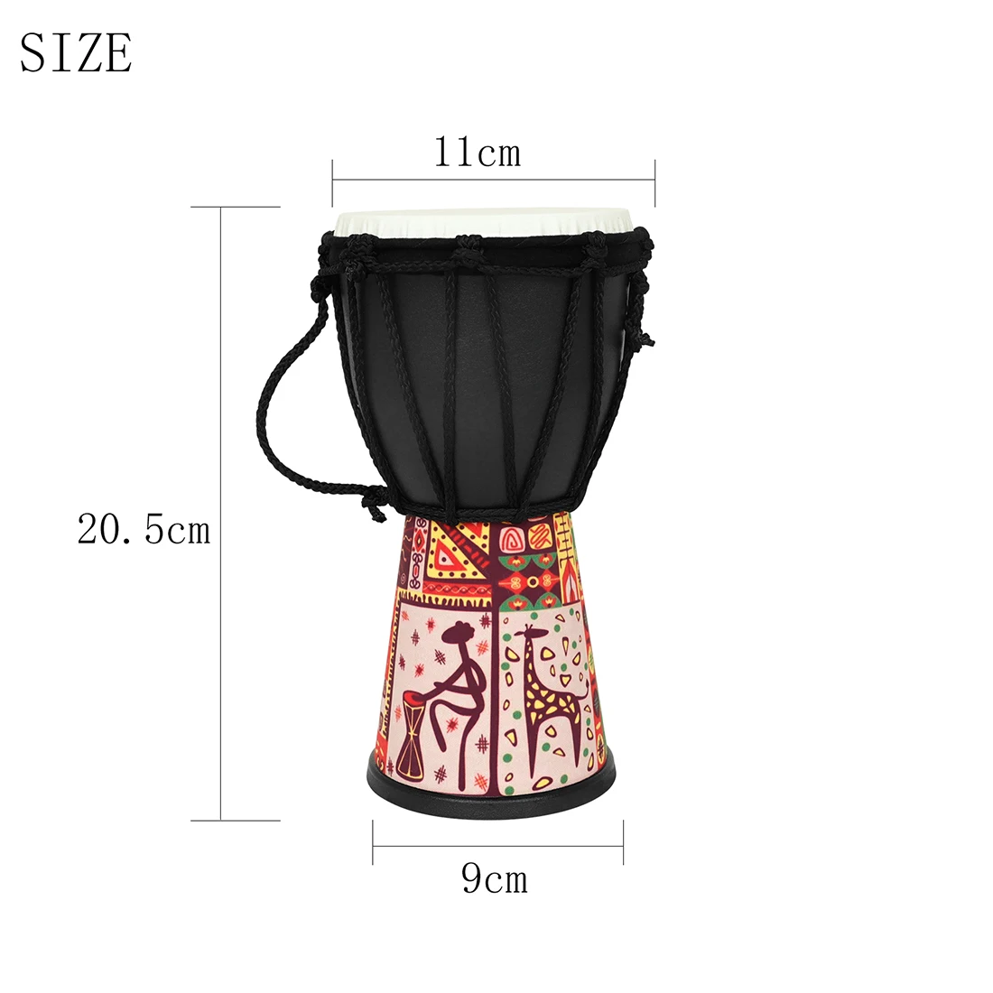 กลองแอฟริกัน กลองมือถือสำหรับเ - Musical Instrument Percussion บทวิจารณ์และราคา