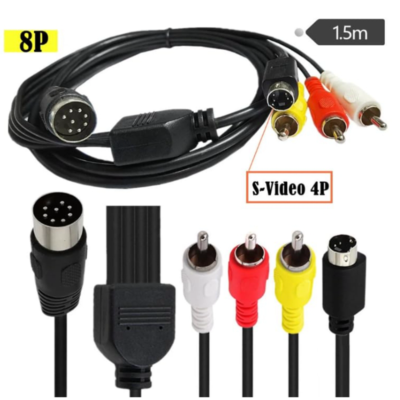สายอะแดปเตอร์เสียง Din 8 พิน เ - Musical Instrument Videos บทวิจารณ์และราคา