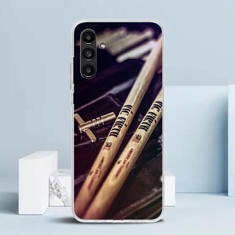เครื่องดนตรีกลองร็อคเคสโทรศัพท - Musical Instrument Logo บทวิจารณ์และราคา