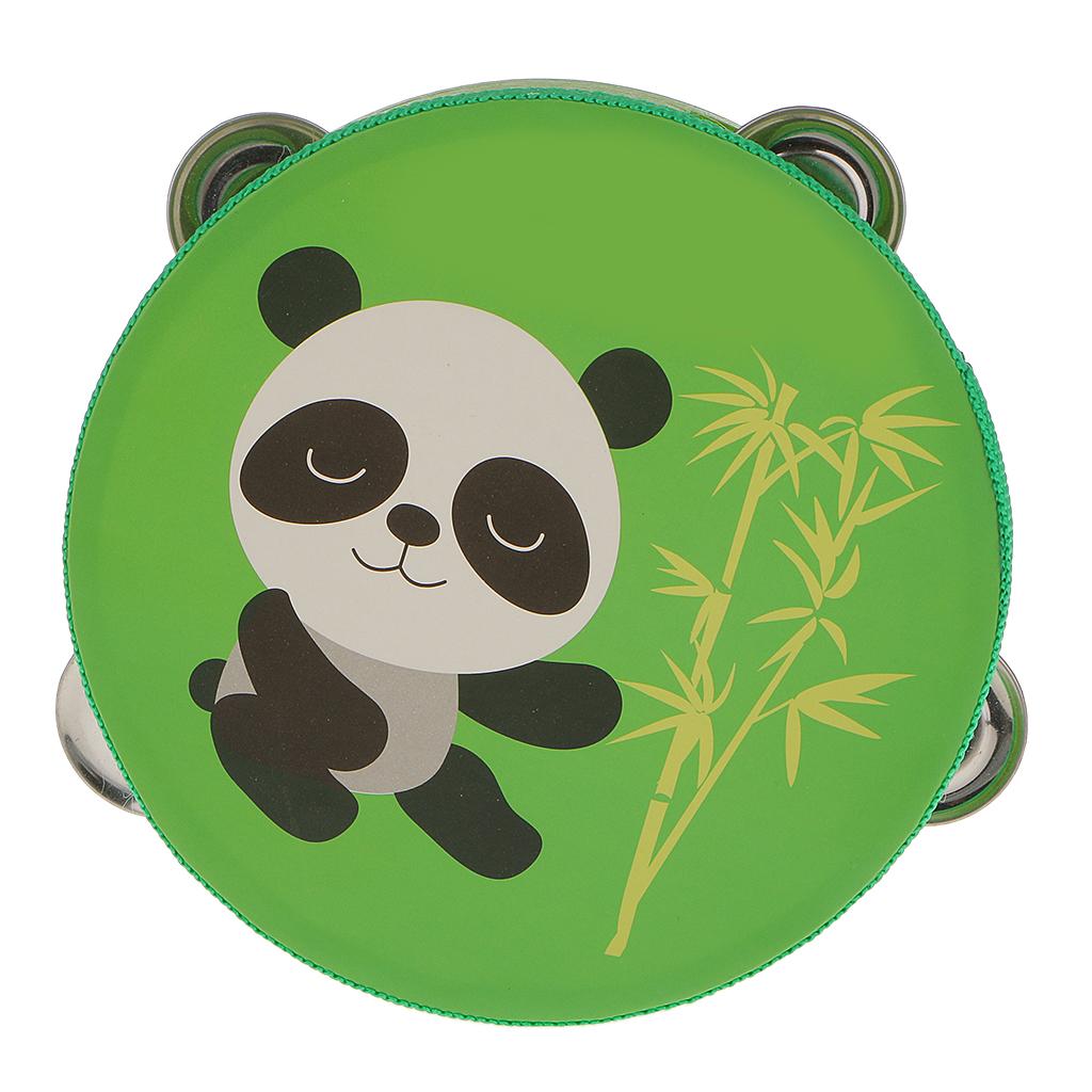 แทมบูรีนไม้ขนาดเล็ก เครื่องดนต - Tambourine Hand Drum บทวิจารณ์และราคา