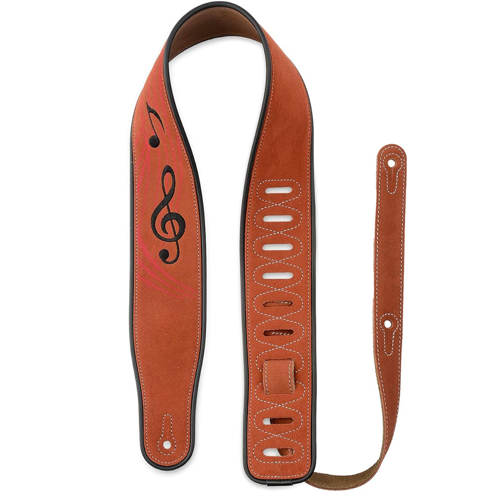 สายสะพายกีตาร์หนังทนทาน สายสะพ - Musical Instrument Band บทวิจารณ์และราคา