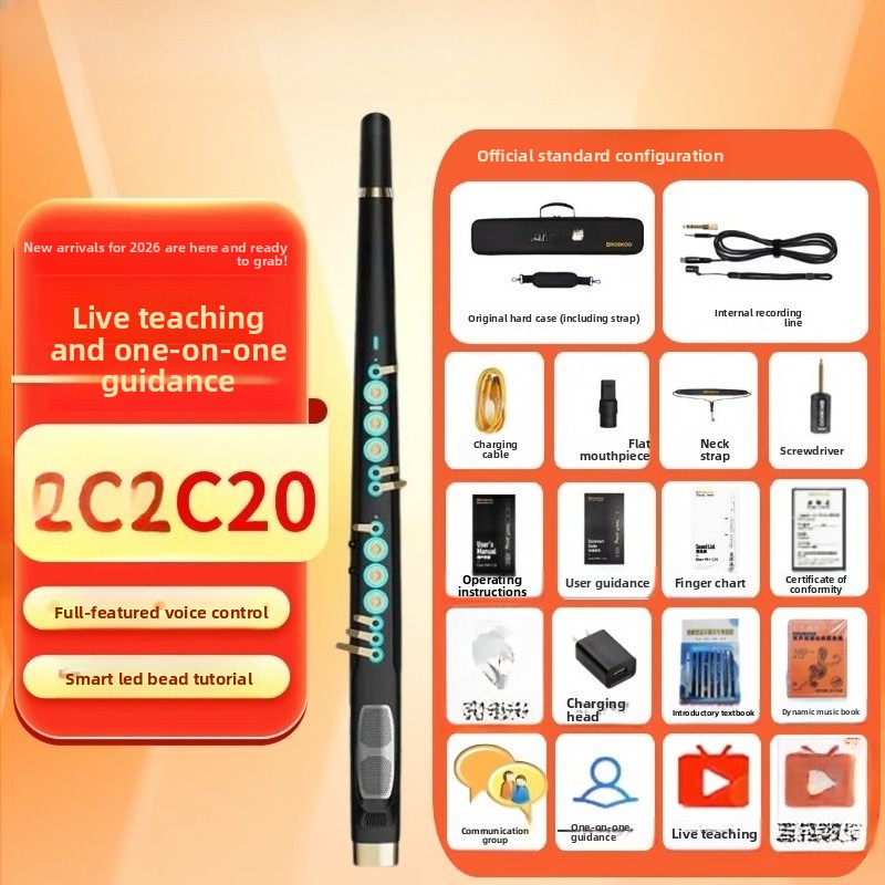 C20 แซกโซโฟนไฟฟ้าอัจฉริยะระดับ - Musical Instrument Ending In A บทวิจารณ์และราคา