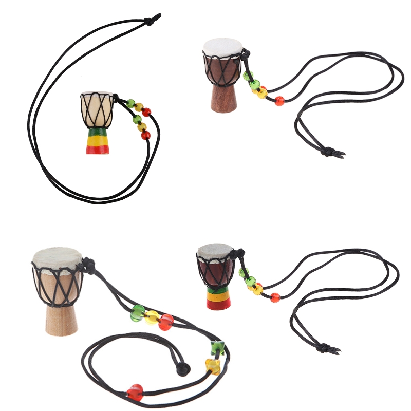 Djembe จี้กลองตีด้วยมือแอฟริกั - Musical Instrument Africa บทวิจารณ์และราคา