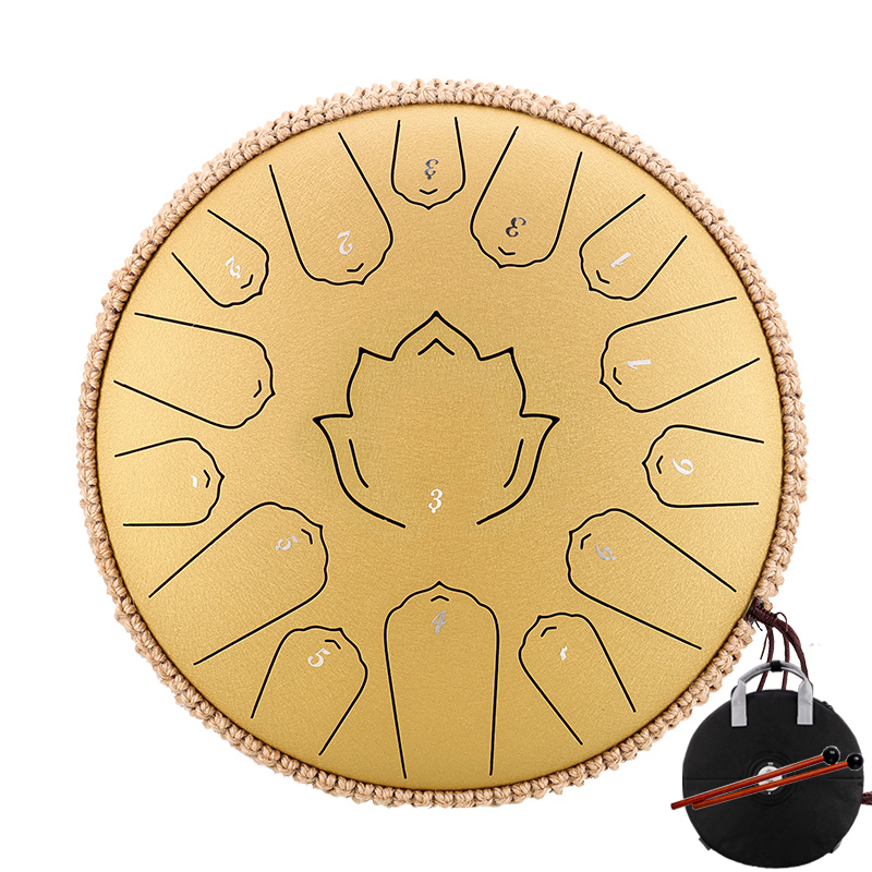 Hluru กลองกลูโคโฟนลิ้นกลองเหล็ - Musical Instrument Percussion บทวิจารณ์และราคา