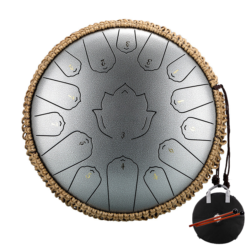 Hluru กลองกลูโคโฟนลิ้นกลองเหล็ - Musical Instrument Percussion บทวิจารณ์และราคา