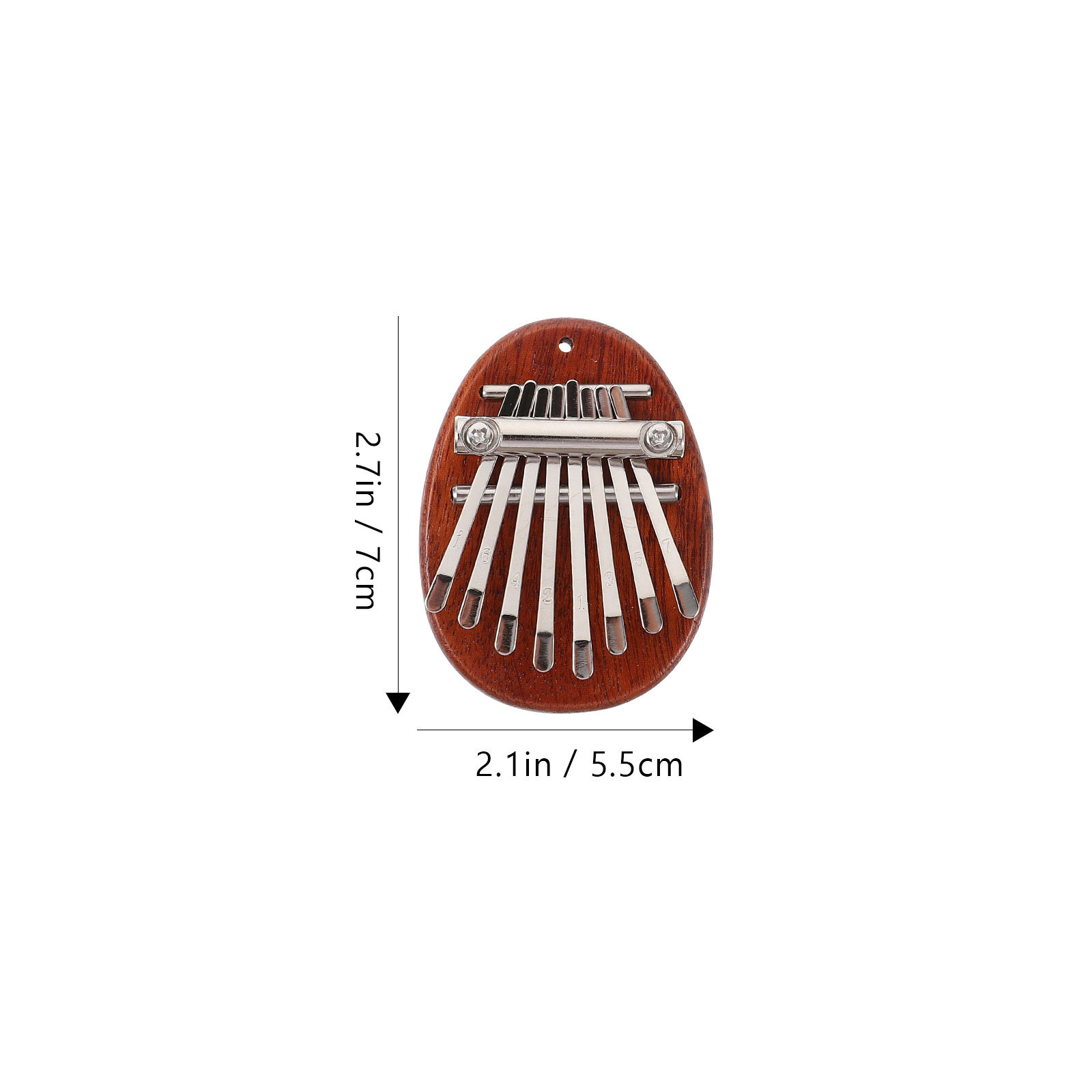 คาลิมบาขนาดเล็ก 8 คีย์ 1 ชุด เ - Musical Instrument Percussion บทวิจารณ์และราคา