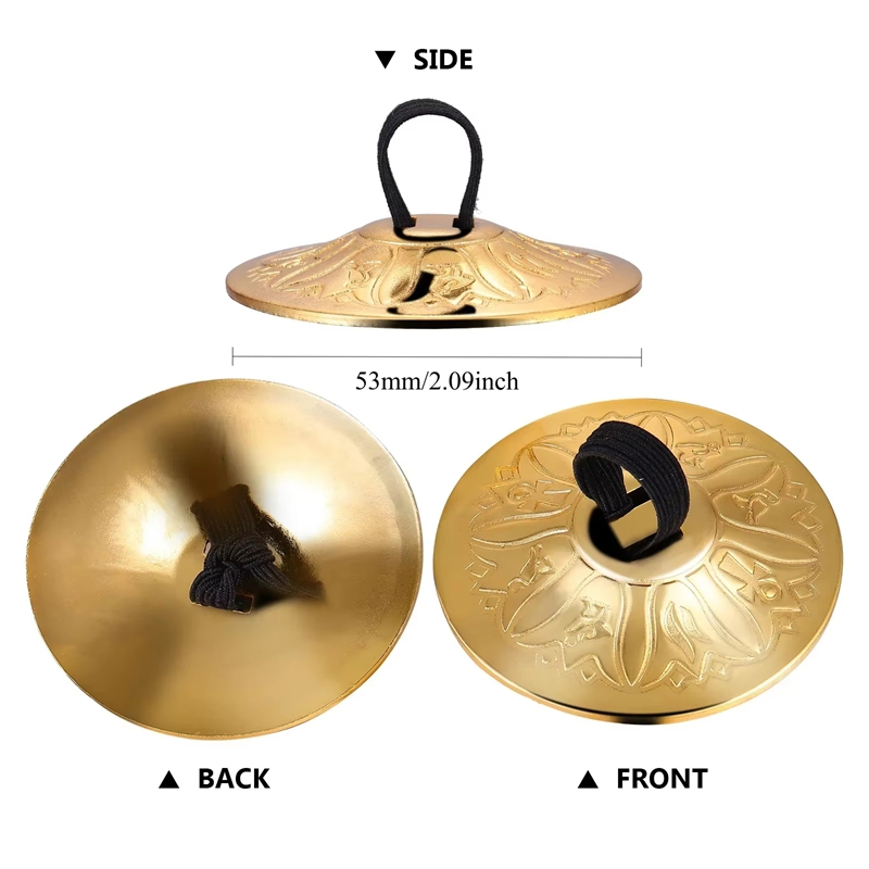 สินค้าขายดี 2 ชิ้น ซิลล์นิ้วทอ - Musical Instrument Percussion บทวิจารณ์และราคา