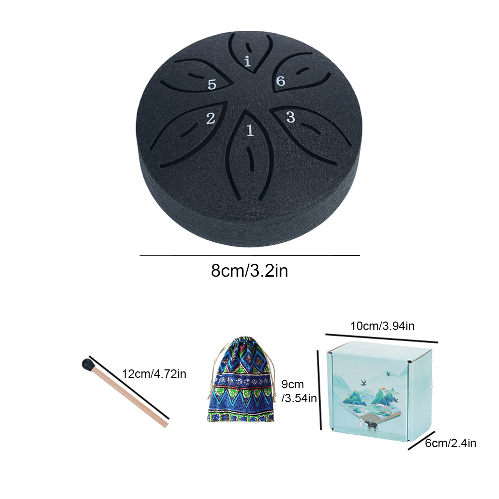 กลองฝนขนาด 3 นิ้ว 6 โน้ต สำหรั - Musical Instrument Percussion บทวิจารณ์และราคา