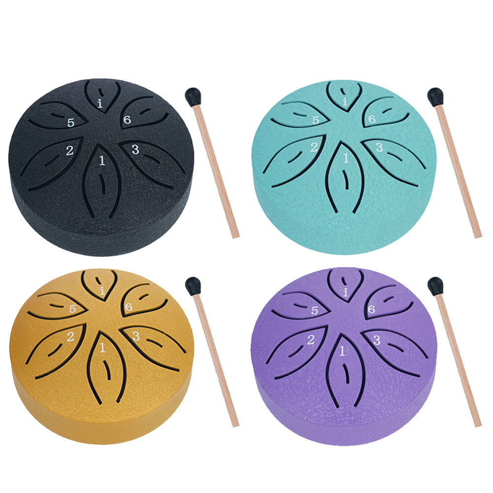 กลองฝนขนาด 3 นิ้ว 6 โน้ต สำหรั - Musical Instrument Percussion บทวิจารณ์และราคา