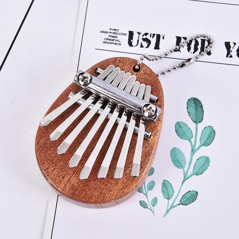8 Keys Kalimba Thumb เปียโนคุณ - Musical Instrument Africa บทวิจารณ์และราคา