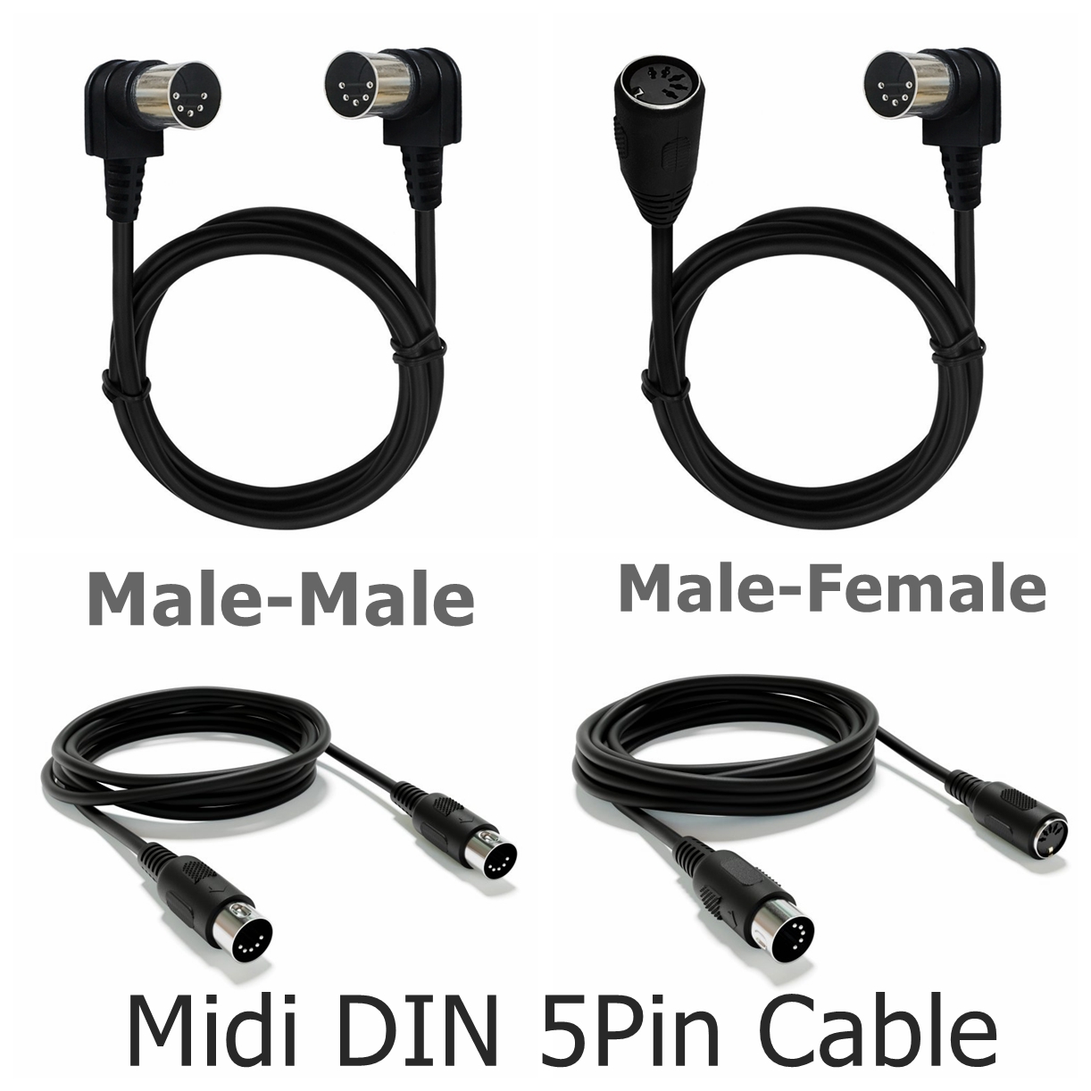 สายต่อขยาย MIDI DIN 5PIN ชนิดต - Musical Instrument Digital Interface (Midi) บทวิจารณ์และราคา