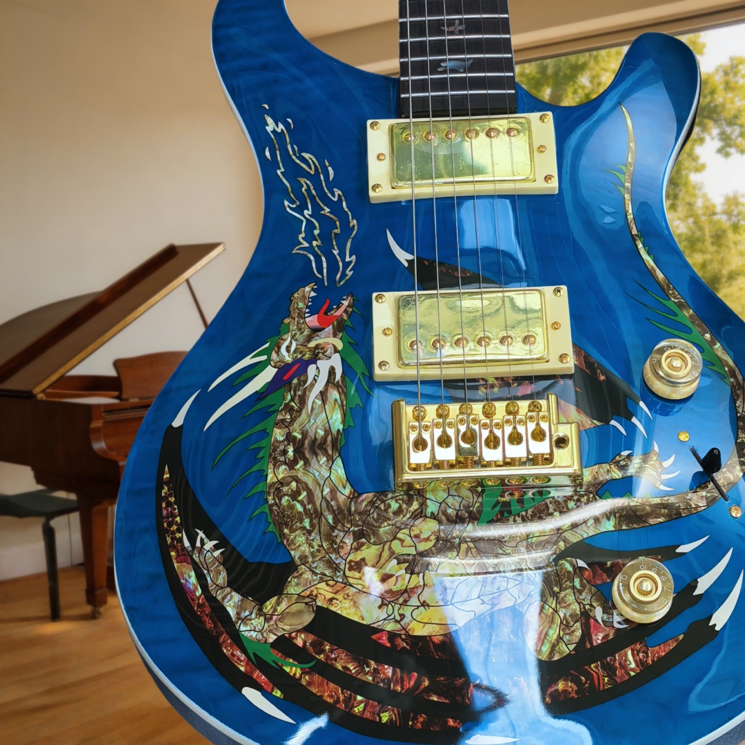 กีตาร์ไฟฟ้ารุ่น Hot PRS Custom - Musical Instrument Logo บทวิจารณ์และราคา