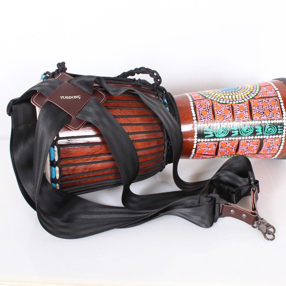 สายสะพายไหล่สำหรับกลองเจมเบแบบ - Tambourine Hand Drum บทวิจารณ์และราคา