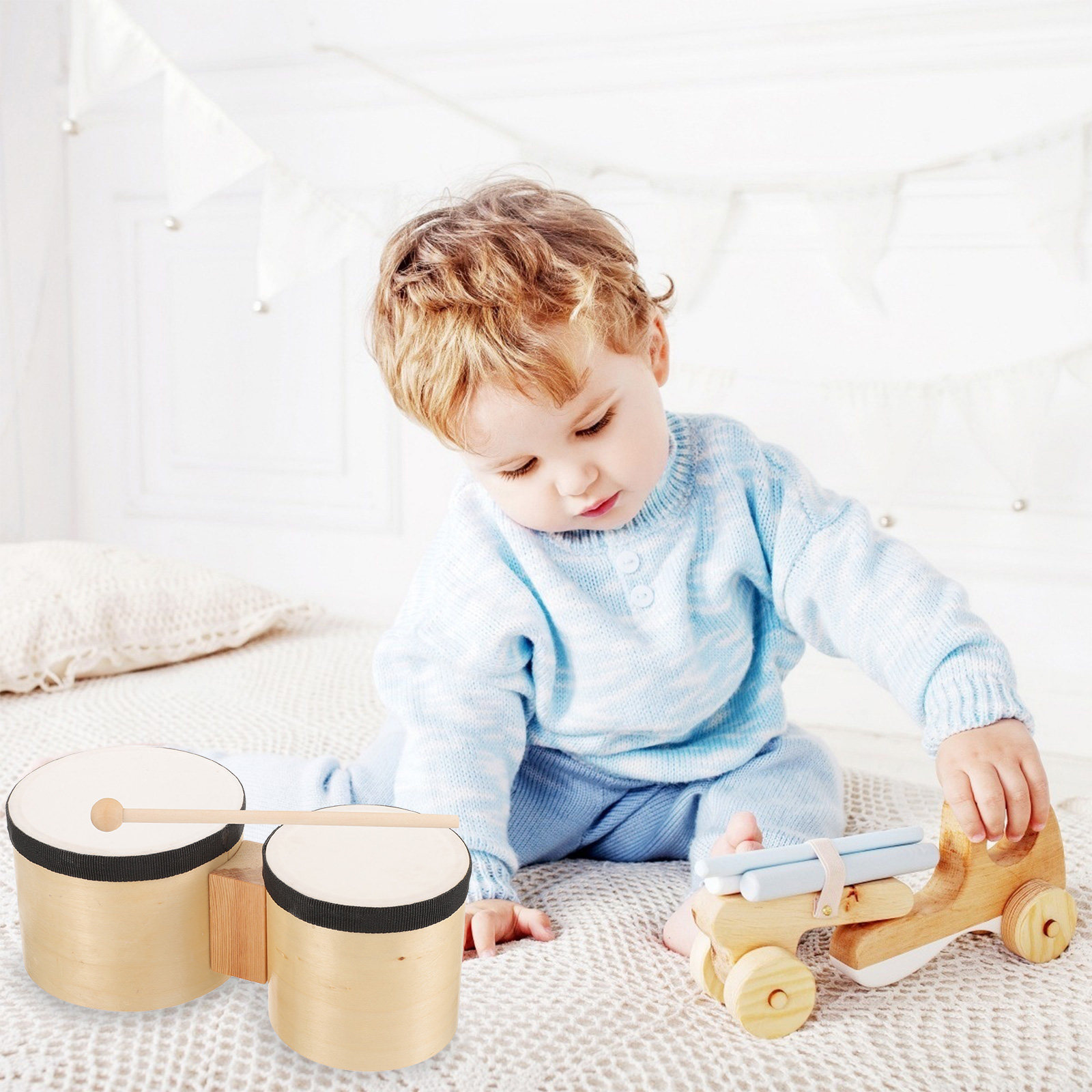 กลอง เครื่องดนตรีประเภทตีทำจาก - Musical Instrument Percussion บทวิจารณ์และราคา