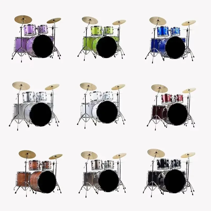 ชุดกลอง 5 ชิ้น ยี่ห้อ Aiersi ส - Musical Instrument Percussion บทวิจารณ์และราคา
