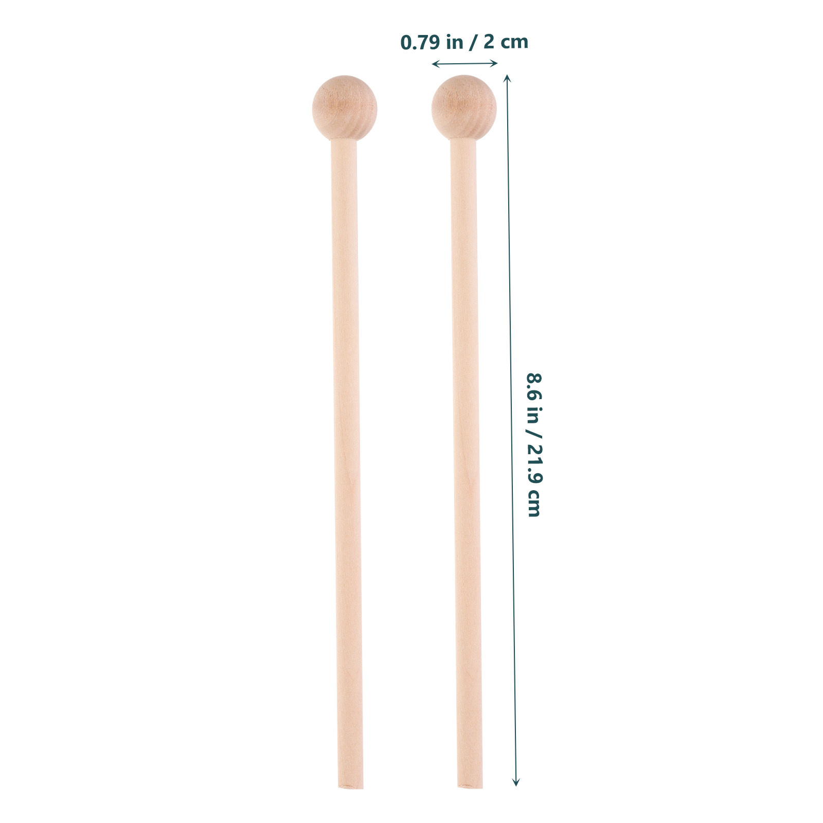 ไม้ตี 6 ชิ้น ไม้ตีสำหรับเครื่อ - Musical Instrument Ending In A บทวิจารณ์และราคา