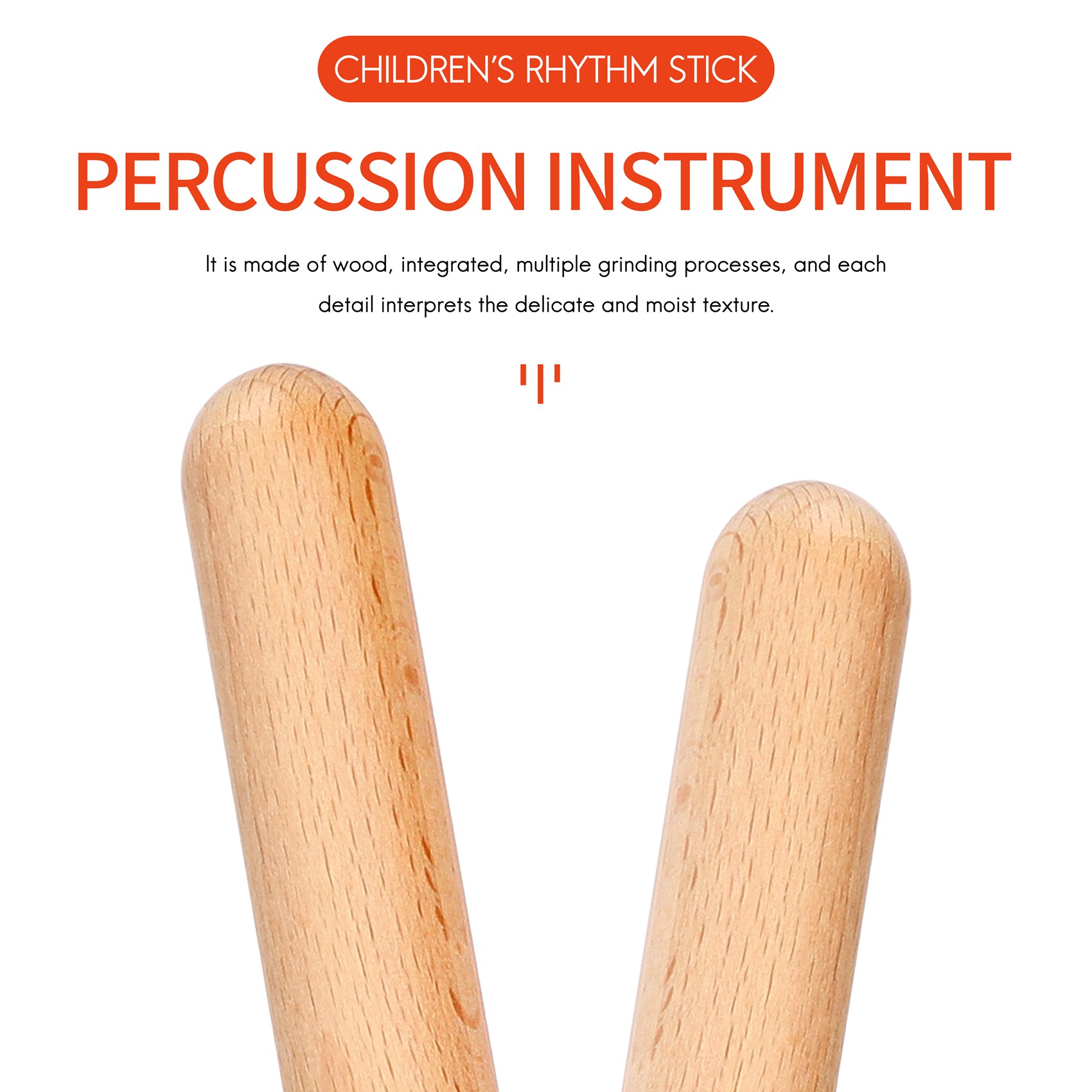 L79A 6 คู่ คลีฟไม้ เครื่องดนตร - Musical Instrument Percussion บทวิจารณ์และราคา