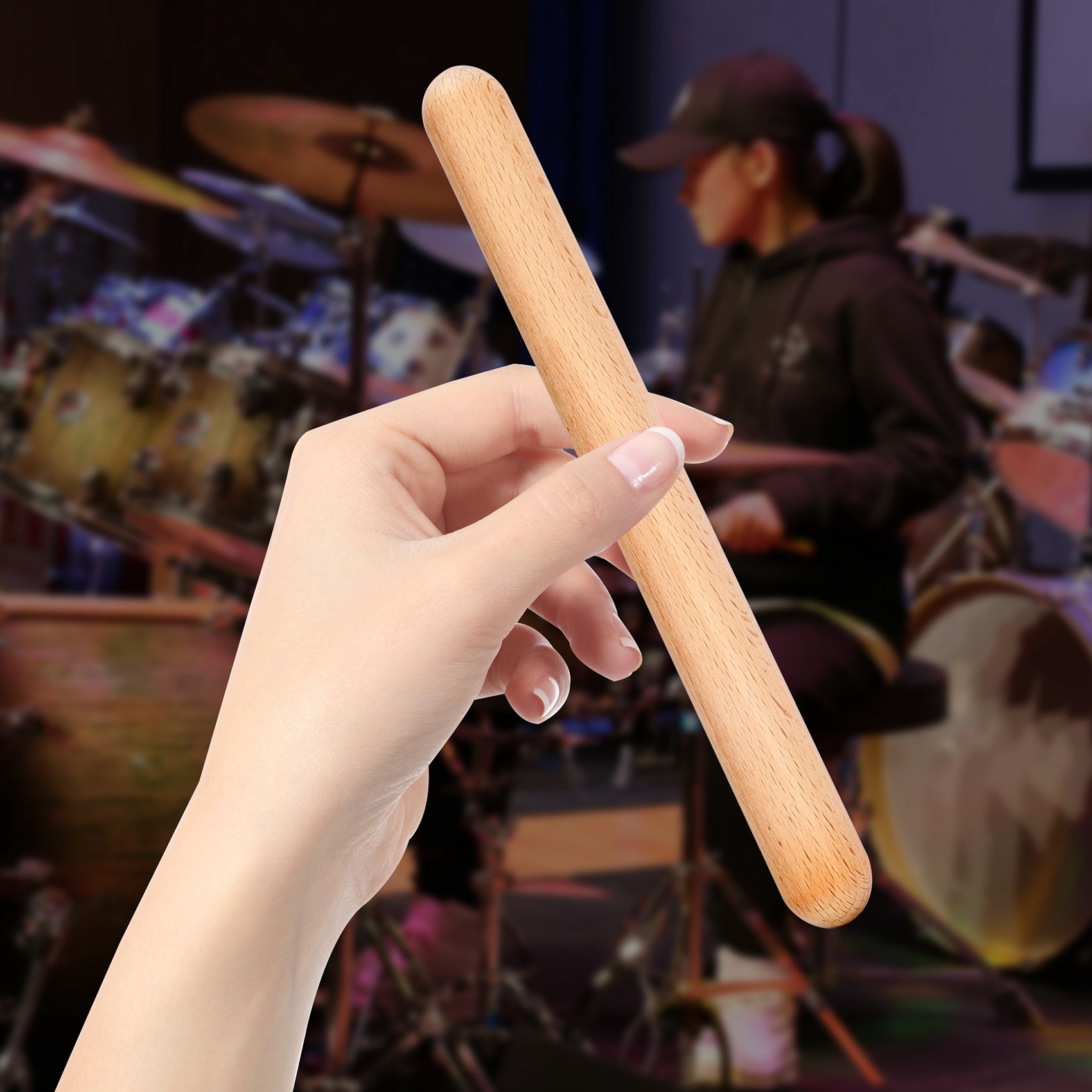 L79A 6 คู่ คลีฟไม้ เครื่องดนตร - Musical Instrument Percussion บทวิจารณ์และราคา