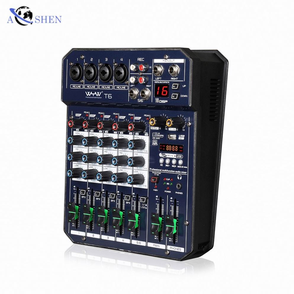 มิกเซอร์เสียง AOSHEN สำหรับดีเ - Musical Instrument Videos บทวิจารณ์และราคา