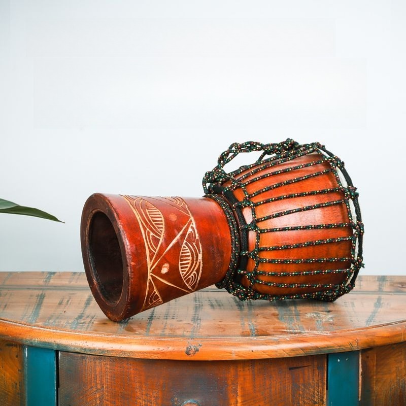กลองแอฟริกันขนาดเล็กสำหรับเด็ก - Musical Instrument Percussion บทวิจารณ์และราคา