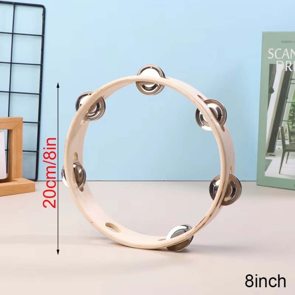 กลองมือขนาด 4/6/7/8/10 นิ้ว แบ - Tambourine Hand Drum บทวิจารณ์และราคา