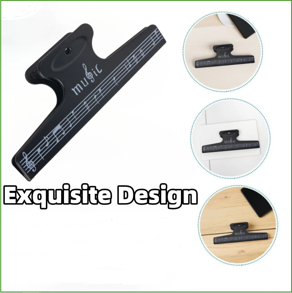 คลิปหนีบแผ่นโน้ตเพลง คลิปหนีบห - Musical Instrument Names บทวิจารณ์และราคา