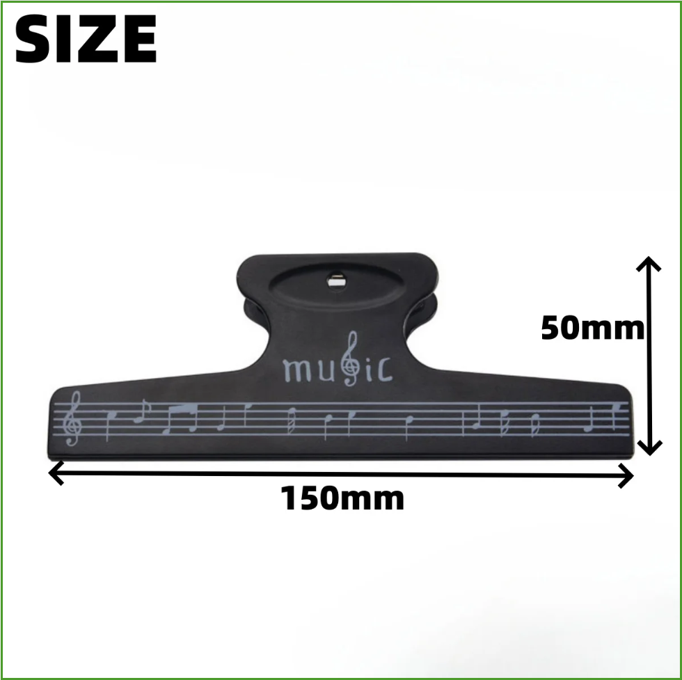 คลิปหนีบแผ่นโน้ตเพลง คลิปหนีบห - Musical Instrument Names บทวิจารณ์และราคา