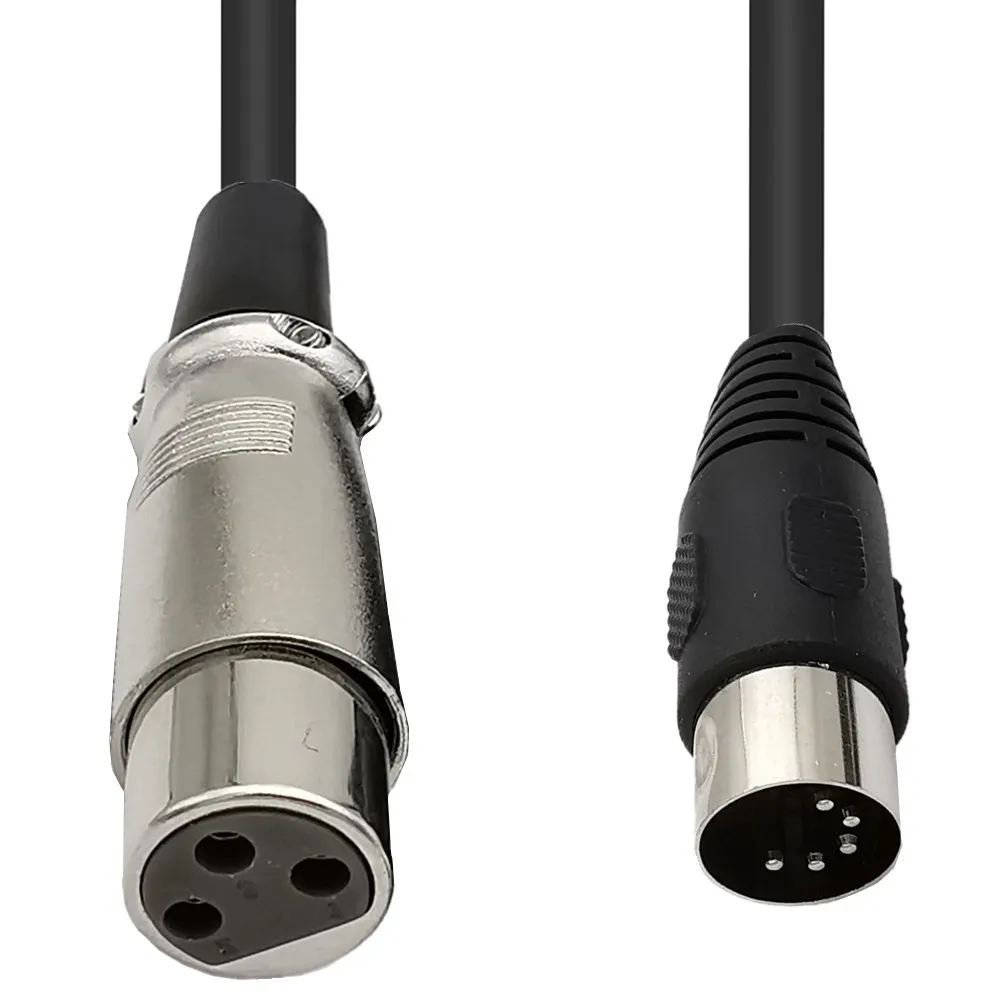 MIDI to XLR อะแดปเตอร์, DIN 5  - Musical Instrument Videos บทวิจารณ์และราคา