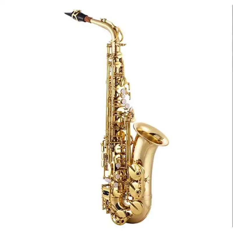 แซกโซโฟนอัลโตสีแดงระดับมืออาชี - Musical Instrument Logo บทวิจารณ์และราคา