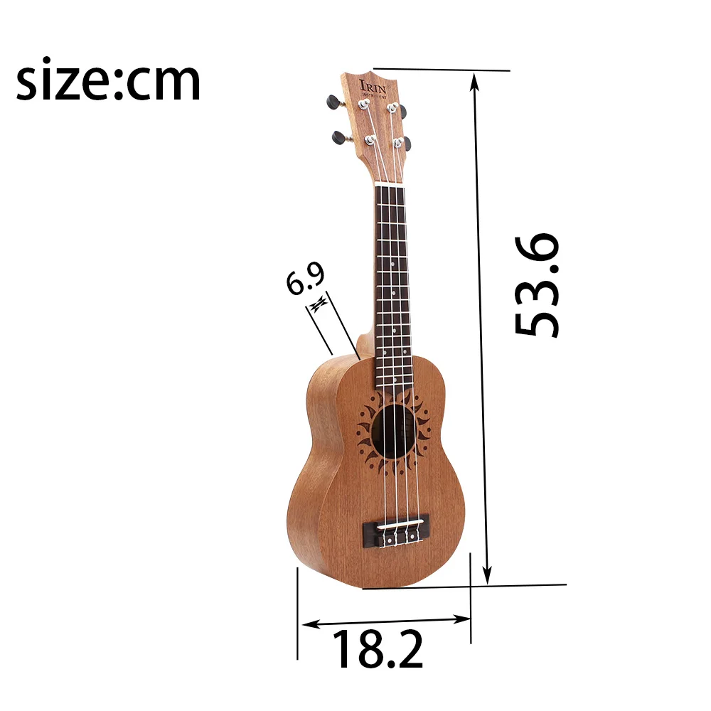 อูคูเลเล่ IRIN ขนาด 21 นิ้ว ทำ - Musical Instrument Ending In A บทวิจารณ์และราคา