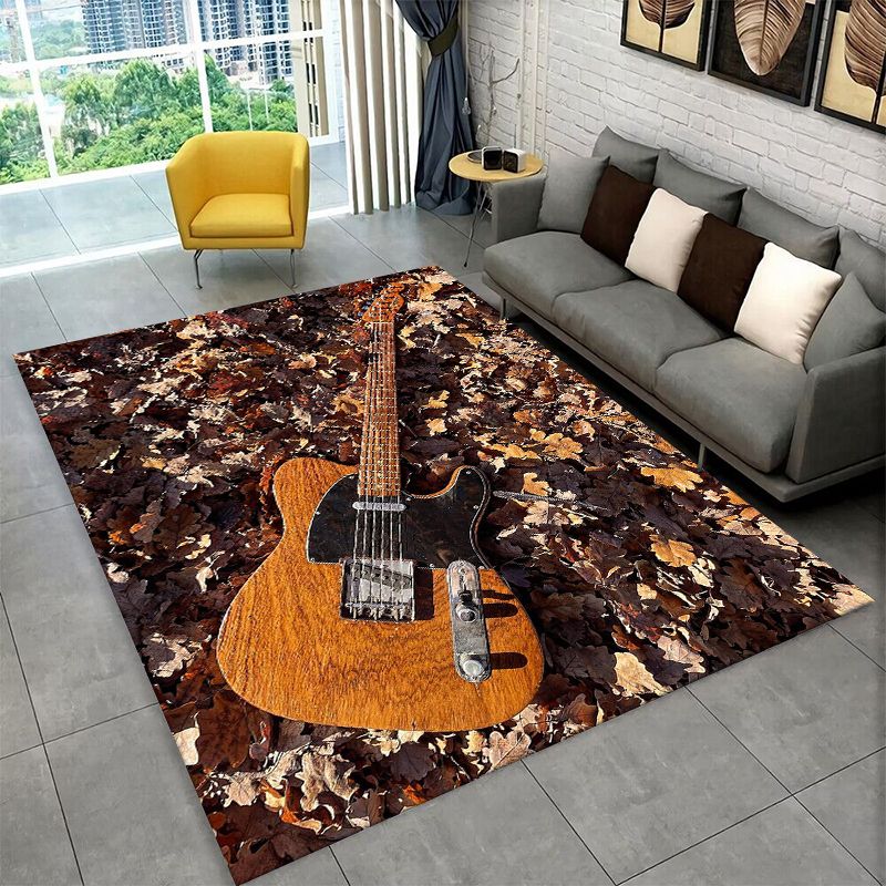 พรมปูพื้นลายโลโก้กีตาร์เรโทร ส - Musical Instrument Logo บทวิจารณ์และราคา