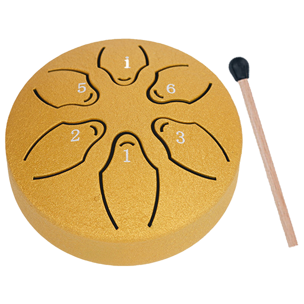 กลองเหล็กขนาด 3 นิ้ว 6 โน้ต สำ - Musical Instrument Percussion บทวิจารณ์และราคา