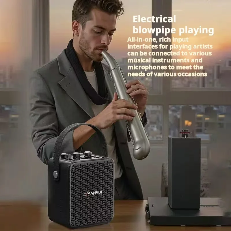 SANSUI T81 ลำโพงบลูทูธไร้สายแบ - Musical Instrument Videos บทวิจารณ์และราคา